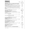 Dyre kostumer/udklædning  til børn Simplicity snitmønster 9842 A