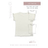 Easy T-shirt Minikrea snitmønster 122