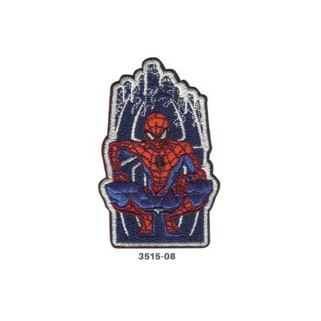 Spiderman broderet strygemærke