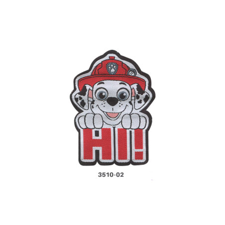 Paw Patrol vævet strygemærke
