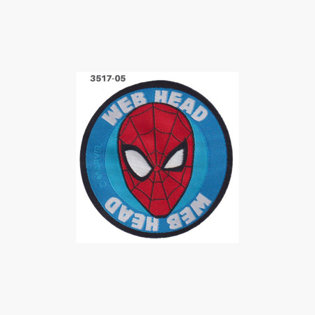 Spiderman vævet strygemærke