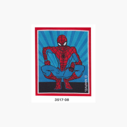 Spiderman vævet strygemærke