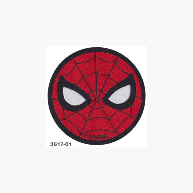 Spiderman vævet strygemærke