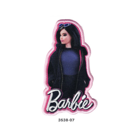 Barbie   broderet strygemærke 3538-07