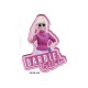Barbie Girl broderet strygemærke 3538-05