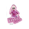 Barbie  Girl broderet strygemærke 3538-05