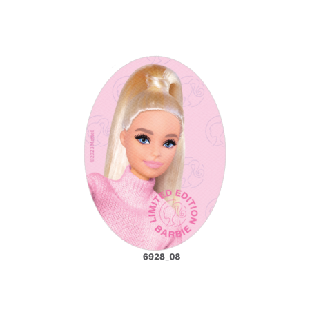 Barbie girl printet strygelap 6928-08