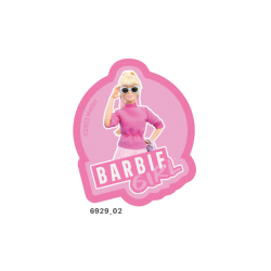 Barbie Girl printet strygemærke 6929-02