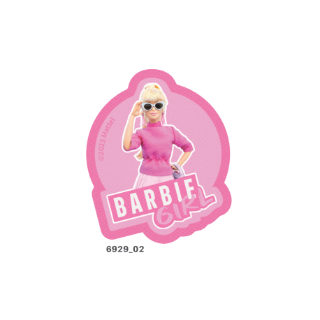 Barbie Girl printet strygemærke 6929-02