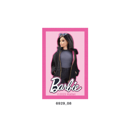 Barbie Girl printet strygemærke 6929-08