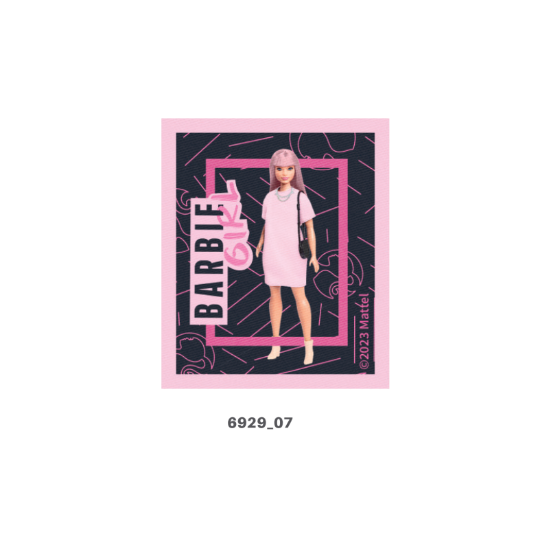 Barbie Girl   printet strygemærke 6929-07