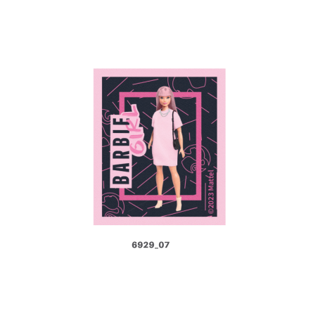 Barbie Girl   printet strygemærke 6929-07