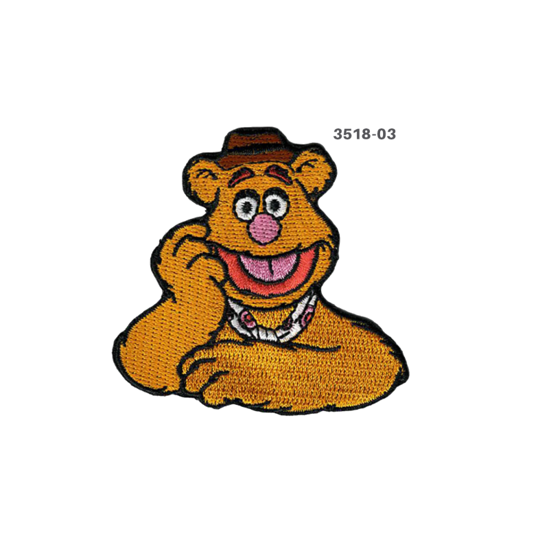 The Muppets  Fozzie  broderet strygemærke