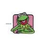 The Muppets  Kermit  broderet strygemærke