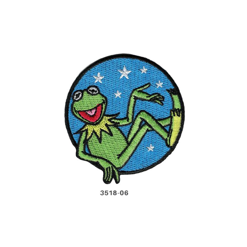 The Muppets  Kermit broderet strygemærke