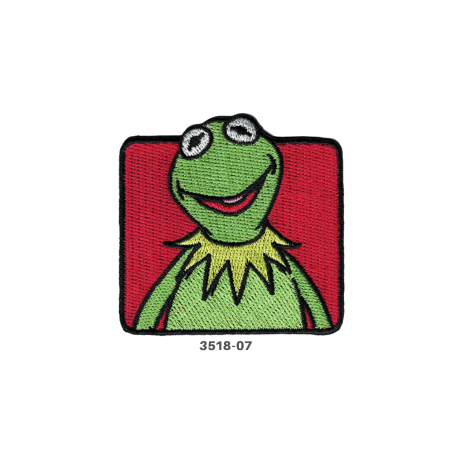 The Muppets Kermit broderet strygemærke