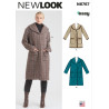 Dame Frakke New Look snitmønster 6767