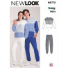 Sweatshirt og bukser ham/hende New Look snitmønster easy 6772