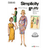 1960´vintage kjole også plusmode  Simplicity snitmønster 9846