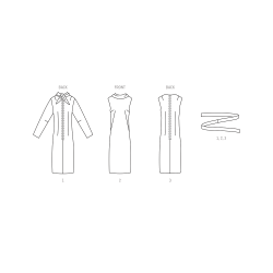 1960´vintage kjole også plusmode  Simplicity snitmønster 9846