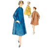 1950´Vintage frakke også plusmode Simplicity snitmønster 9847