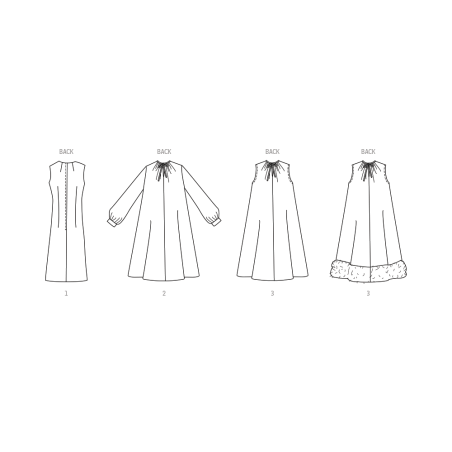 1960´vintage kjole også plusmode  Simplicity snitmønster S9848