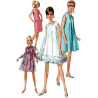1960´vintage kjole også plusmode  Simplicity snitmønster S9848