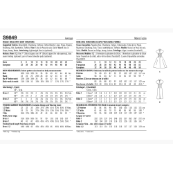 1950´vintage kjole Simplicity snitmønster S9849