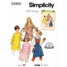 1970´ vintage forklæder Simplicity snitmønster S9868 A