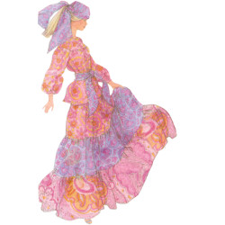 1970´vintage dukketøj 29 cm dukke  Simplicity snitmønster S9869 Os