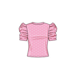 Pigetøj bluse og bukser Simplicity snitmønster S9863
