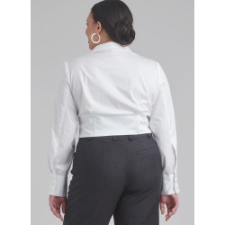 Bluse og bukser også plusmode Simplicity snitmønster S9855