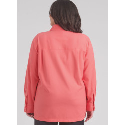 Unisex skjorte ham/hende plusmode  Simplicity snitmønster S9859 easy