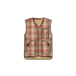 Vest til hele familien Simplicity snitmønster S9860 A