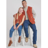 Vest til hele familien Simplicity snitmønster S9860 A