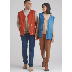 Vest til hele familien Simplicity snitmønster S9860 A