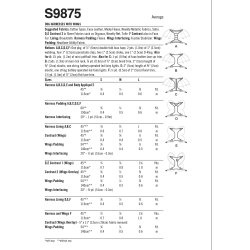 Hundesele m/vinger Simplicity snitmønster S9875