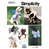 Hundesele m/vinger Simplicity snitmønster S9875