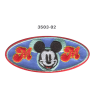Mickey Mouse broderet strygemærke
