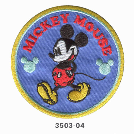 Mickey Mouse broderet strygemærke