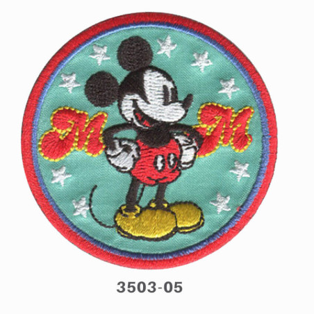 Mickey Mouse broderet strygemærke