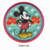 Mickey Mouse broderet strygemærke