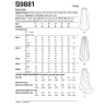 Nederdel kostume  Simplicity snitmønster S9881 A