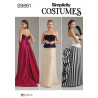 Nederdel kostume  Simplicity snitmønster S9881 A