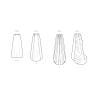 Nederdel kostume  Simplicity snitmønster S9881 A