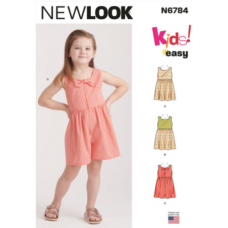 Pigetøj New look snitmønster N6784