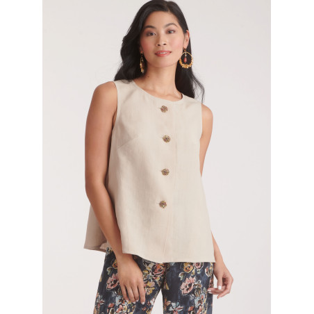 Bluse og bukser  New look snitmønster easy N6781