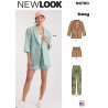 Jakke shorts og bukser New look snitmønster easy  N6780