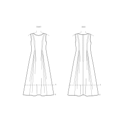 Sommerkjole New Look snitmønster easy N6778