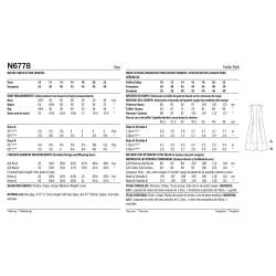 Sommerkjole New Look snitmønster easy N6778